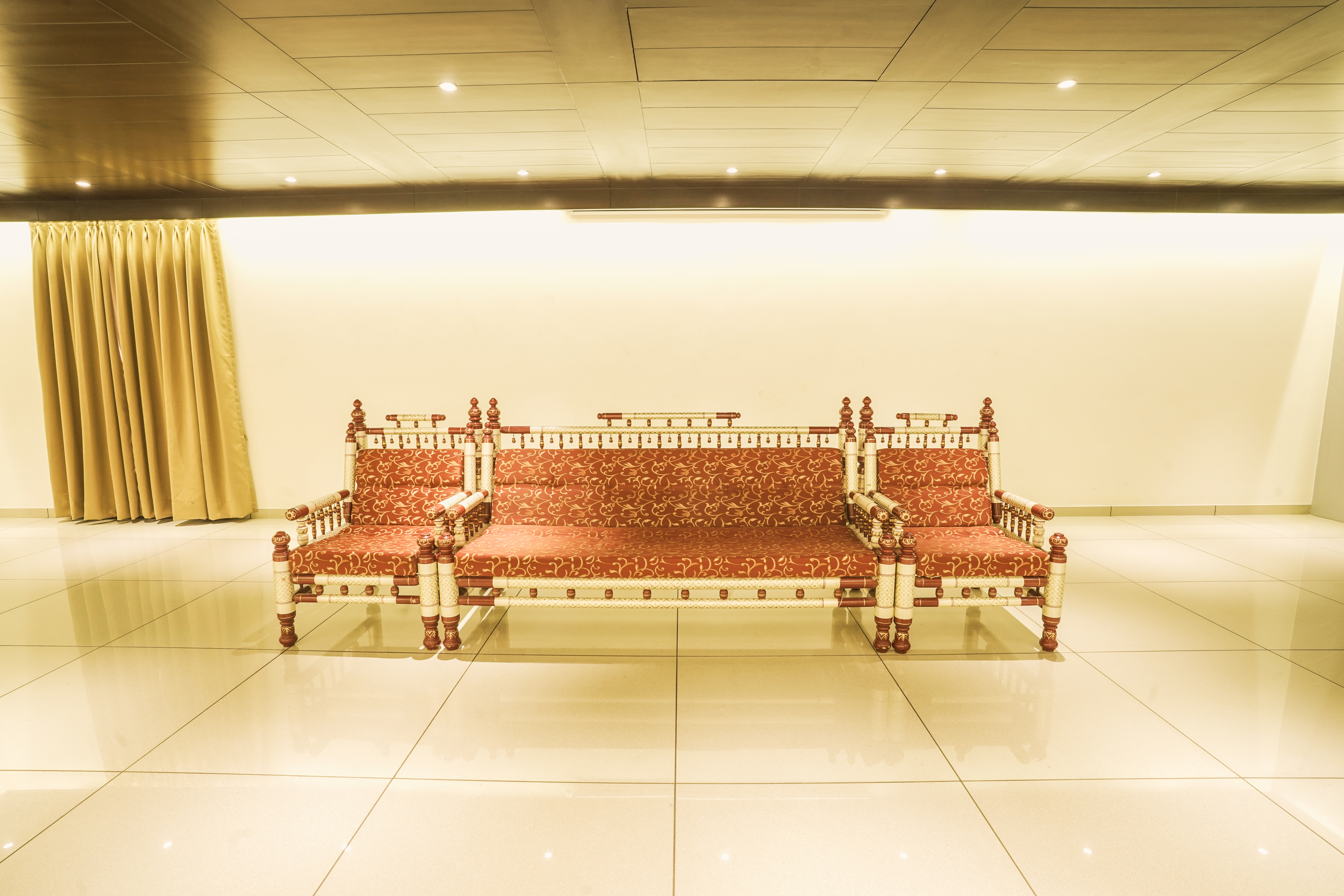 Luxury banquet stage setup for celebrations at Hotel Cypress Nadiad