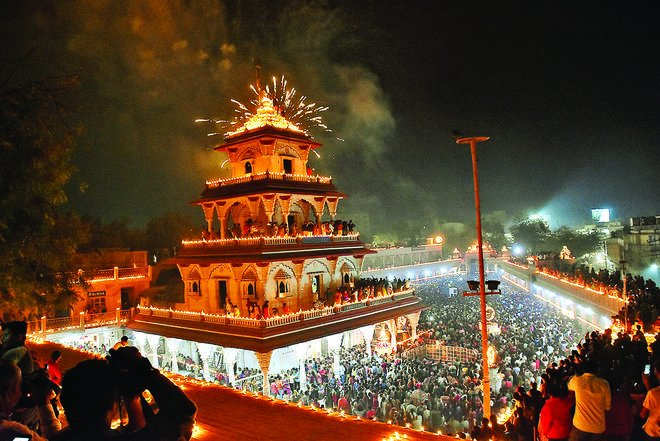 Santram Mandir Nadiad religious landmark in Gujarat